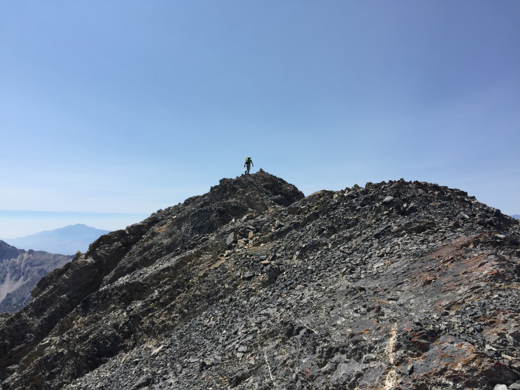 John Platt on the summit.