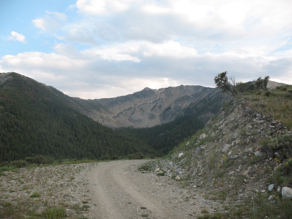 There are only a few smooth sections bit the views are always great along the road. Ray Brooks Photo 