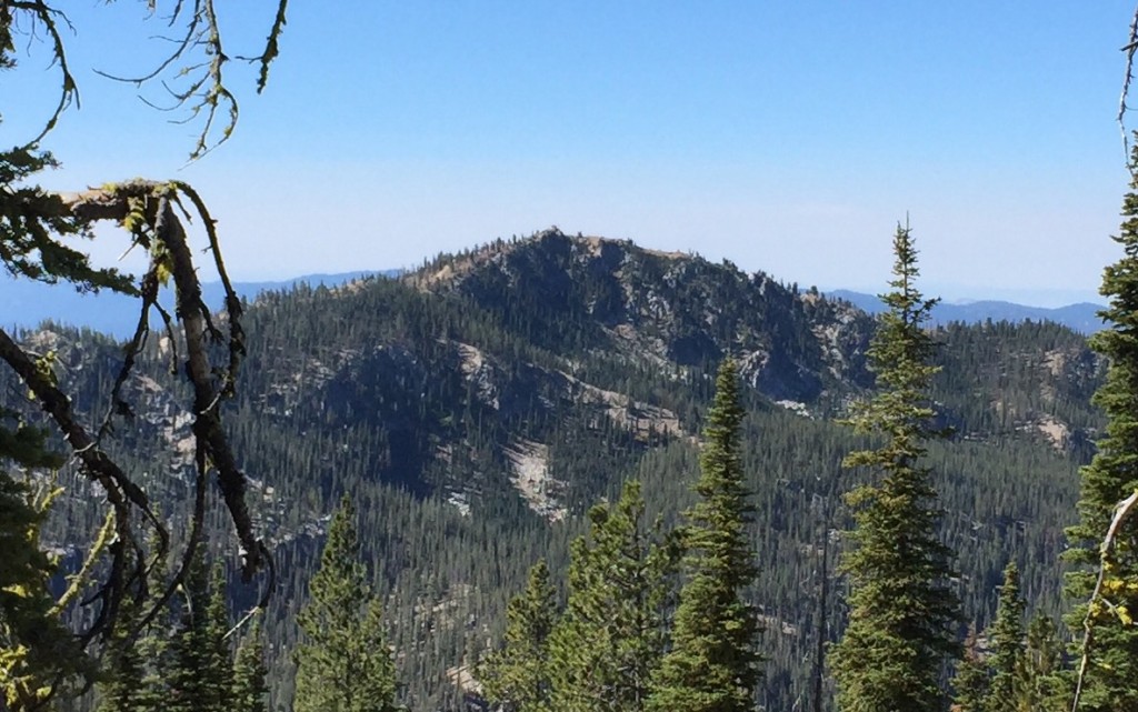 Scott Mountain viewed from Peak 8202.