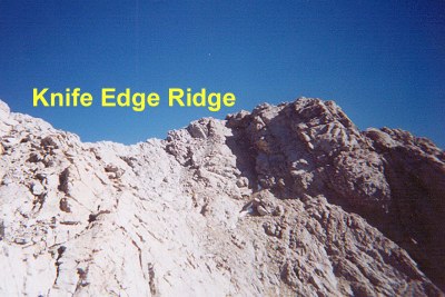 sacajawea knife edge