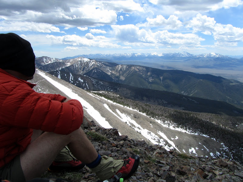 The view from the summit. George Reinier Photo.