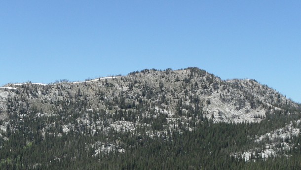 Log Mountain from Shell Rock Peak. John Platt Photo.