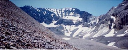 The North Face of USGS Peak.